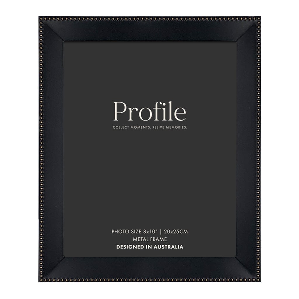 Noble Black Metal Frame Value Pack 8x10 (2 pack bundle) from our Metal Photo Frames collection by Profile Products (Australia) Pty Ltd