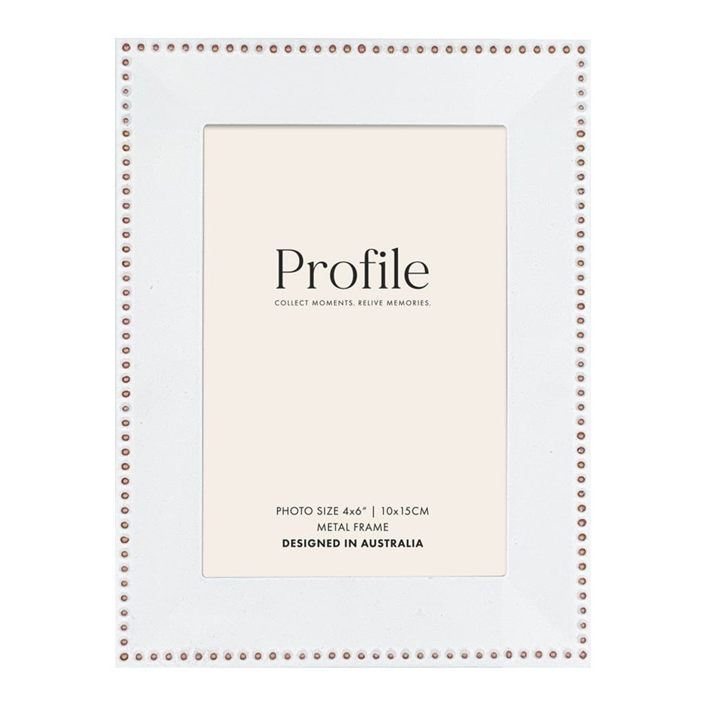 Noble White Metal Frame Value Pack 4x6 (2 pack bundle) from our Metal Photo Frames collection by Profile Products (Australia) Pty Ltd