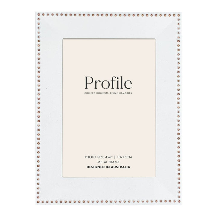 Noble White Metal Frame Value Pack 4x6 (2 pack bundle) from our Metal Photo Frames collection by Profile Products (Australia) Pty Ltd