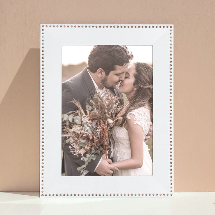 Noble White Metal Frame Value Pack 5x7 (2 pack bundle) from our Metal Photo Frames collection by Profile Products (Australia) Pty Ltd