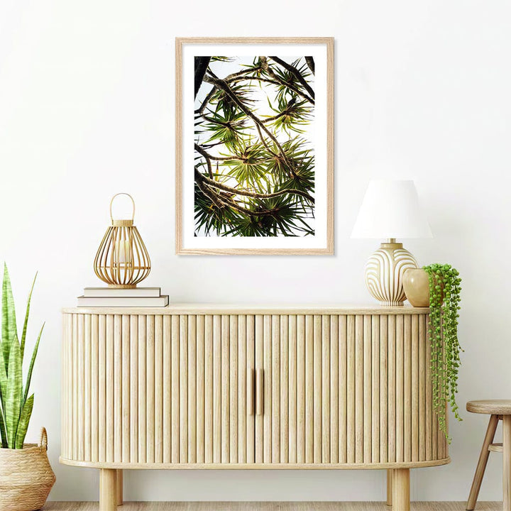 Noosa Palms Wall Art Print from our Australian Made Framed Wall Art, Prints & Posters collection by Profile Products (Australia) Pty Ltd