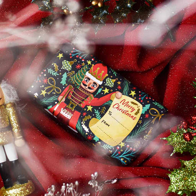 Nutcracker Christmas Soap Bar from our Luxury Bar Soap collection by The English Soap Company