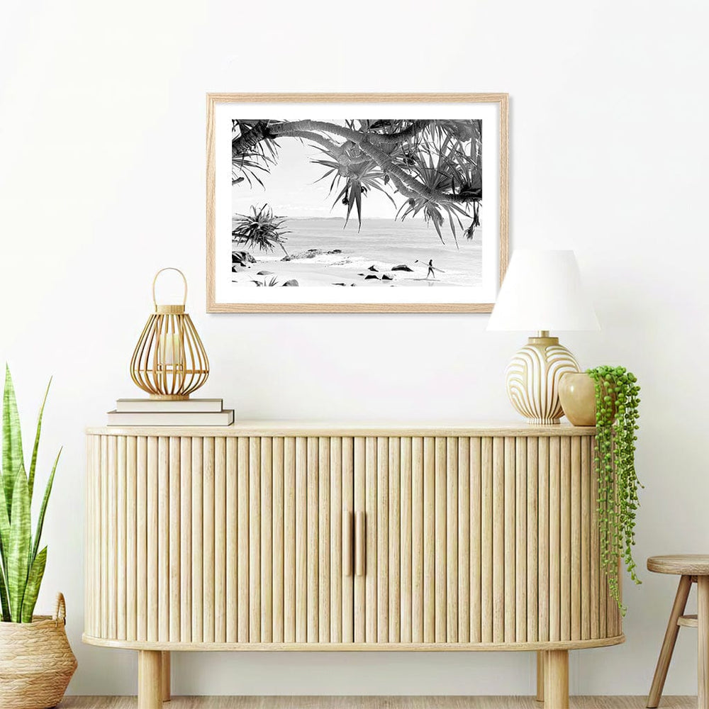 Ocean View B&W Wall Art Print from our Australian Made Framed Wall Art, Prints & Posters collection by Profile Products (Australia) Pty Ltd