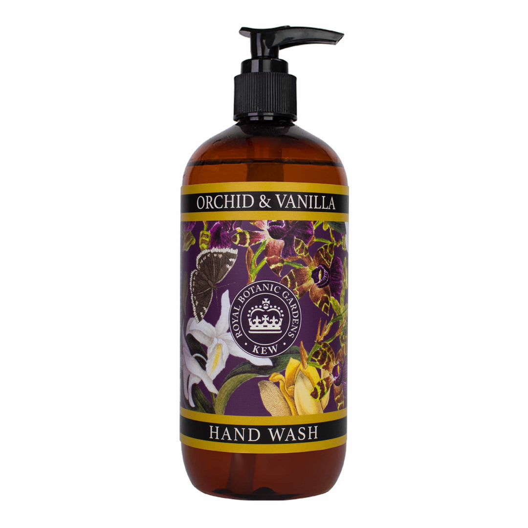 Orchid & Vanilla Hand Wash - Kew Gardens Collection from our Liquid Hand & Body Soap collection by The English Soap Company