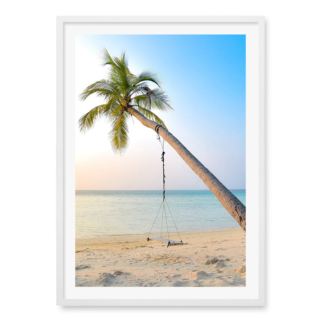 Palm Dream Swing Wall Art Print from our Australian Made Framed Wall Art, Prints & Posters collection by Profile Products (Australia) Pty Ltd