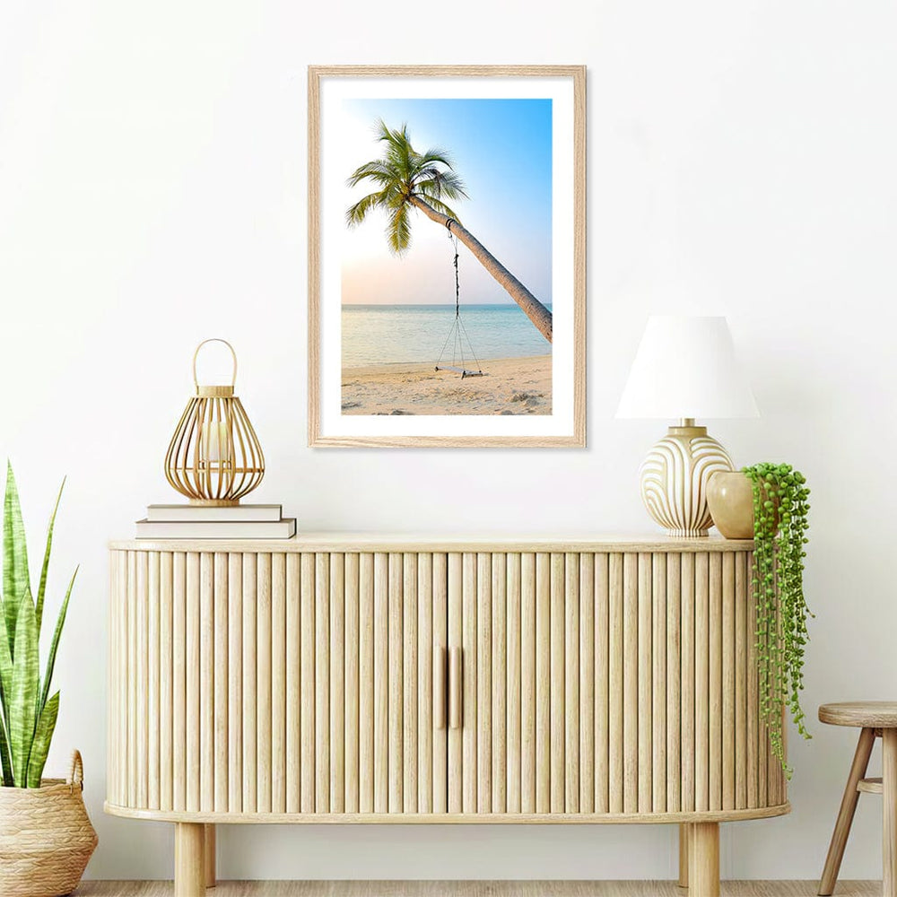 Palm Dream Swing Wall Art Print from our Australian Made Framed Wall Art, Prints & Posters collection by Profile Products (Australia) Pty Ltd