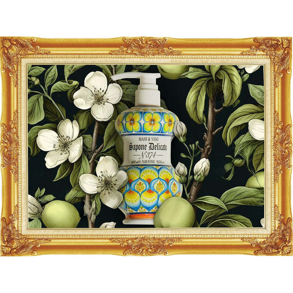 Pavonis Hand Wash - Green Apple and Jasmine - 400ml from our Liquid Hand & Body Soap collection by Rudy Profumi