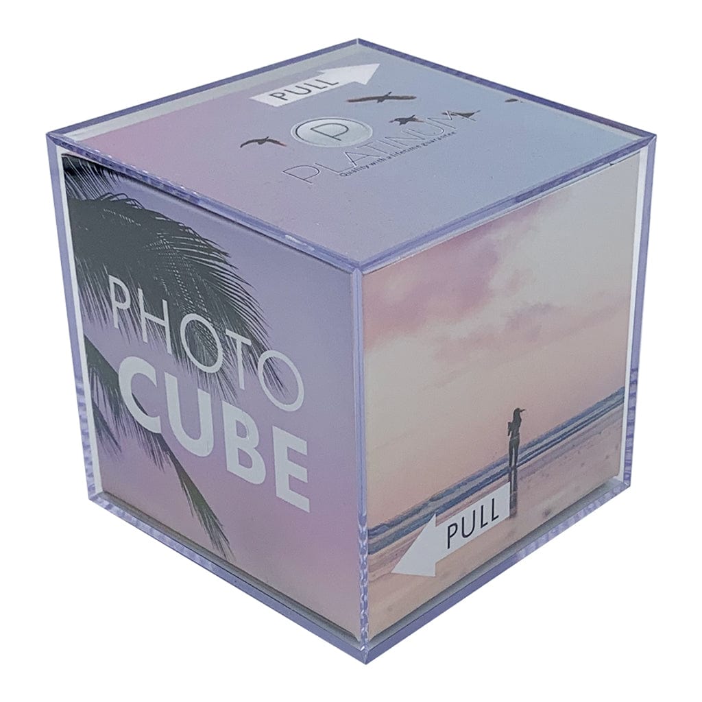 Photo Cube - 4 Pack Bundle from our Acrylic Display Frames collection by Profile Products (Australia) Pty Ltd