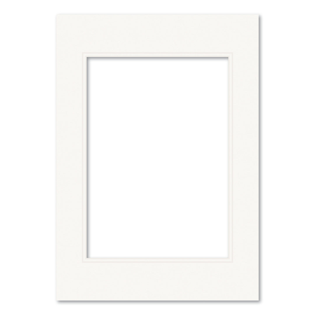 Photo Mat Board Kit - Ice White Double Mat (10 Pack) A3 (29.7x42cm) to suit A4 (21x29.7cm) image from our Mat Boards collection by Profile Products (Australia) Pty Ltd