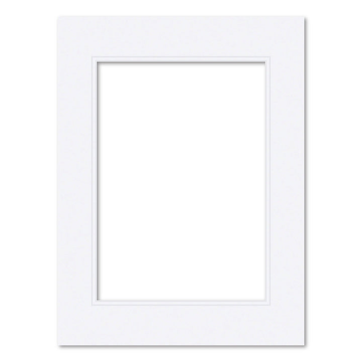 Photo Mat Board Kit - Ultimate White Double Mat (10 Pack) 12x16in (30.5x40.6cm) to suit A4 (21x29.7cm) image from our Mat Boards collection by Profile Products (Australia) Pty Ltd