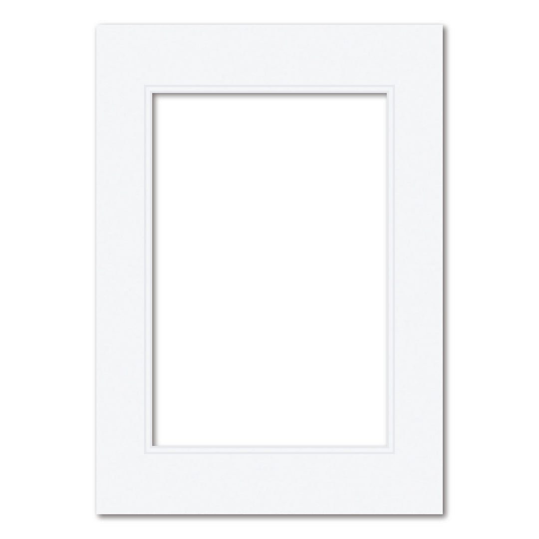 Photo Mat Board Kit - Ultimate White Double Mat (10 Pack) A3 (29.7x42cm) to suit 8x12 (20x30cm) image from our Mat Boards collection by Profile Products (Australia) Pty Ltd