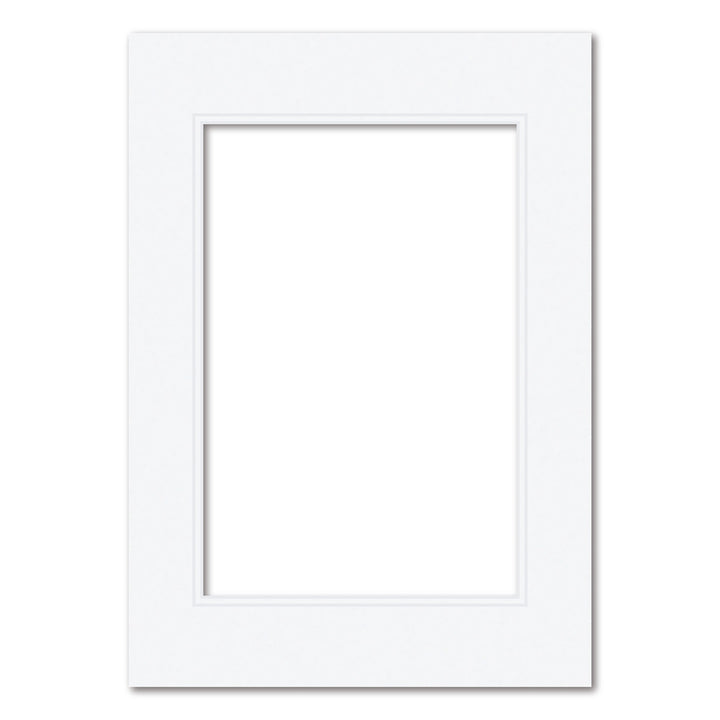 Photo Mat Board Kit - Ultimate White Double Mat (10 Pack) A3 (29.7x42cm) to suit 8x12 (20x30cm) image from our Mat Boards collection by Profile Products (Australia) Pty Ltd