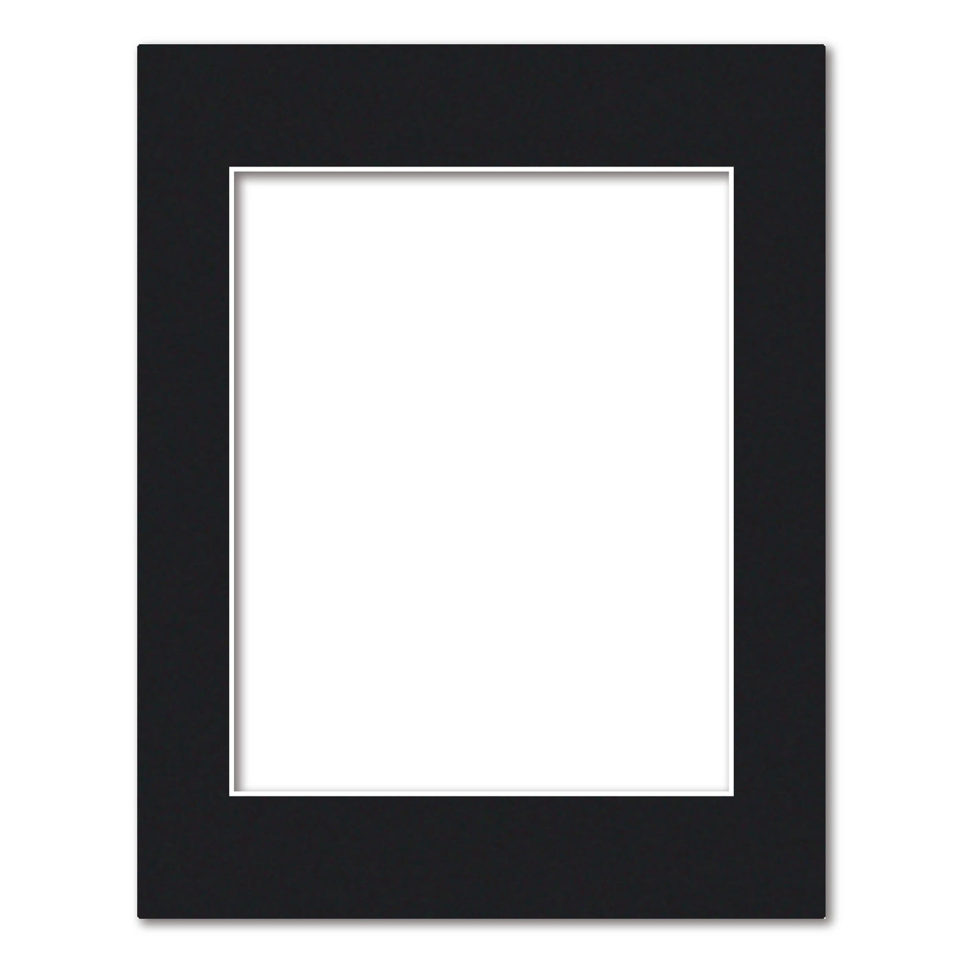 Photo Mat Board Kits - Black (10 pack) 11x14in (27.9x35.5cm) to suit 8x10in (20x25cm) image from our Mat Boards collection by Profile Products (Australia) Pty Ltd