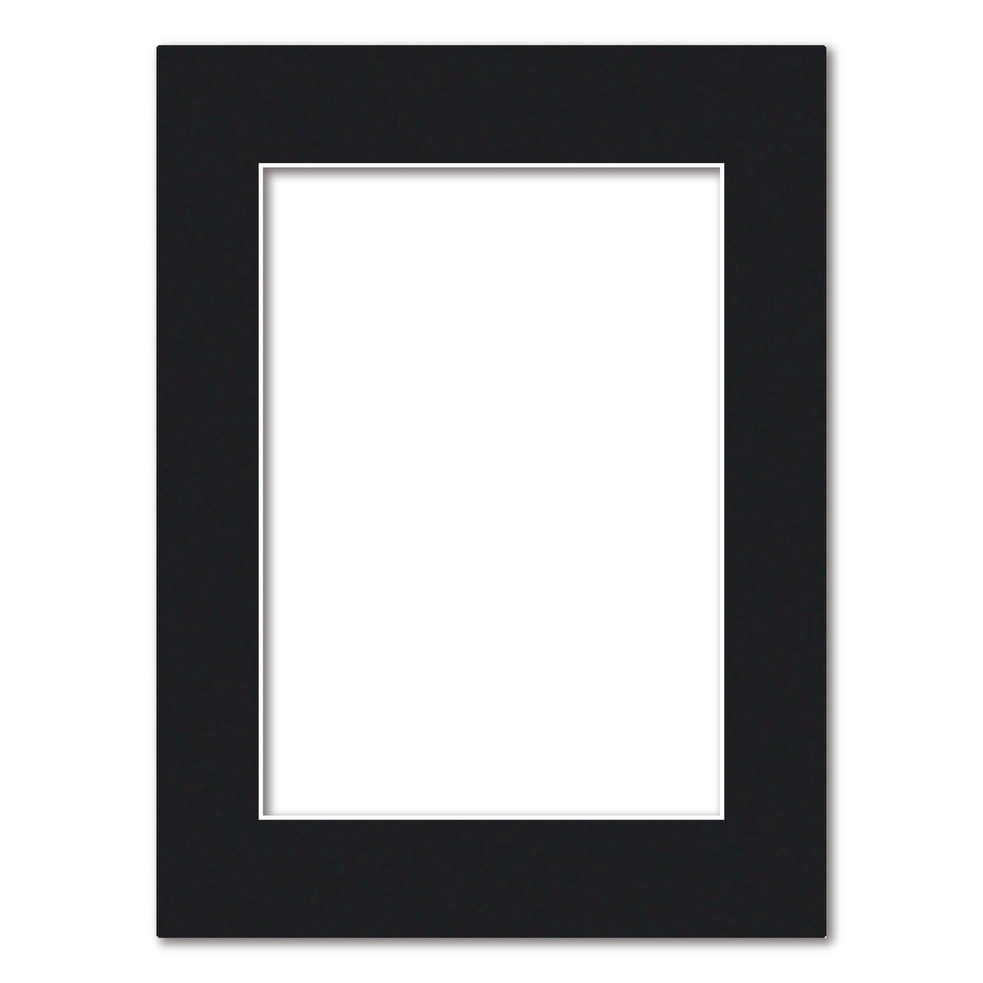 Photo Mat Board Kits - Black (10 pack) 12x16in (30.5x40.6cm) to suit A4 (21x29.7cm) image from our Mat Boards collection by Profile Products (Australia) Pty Ltd