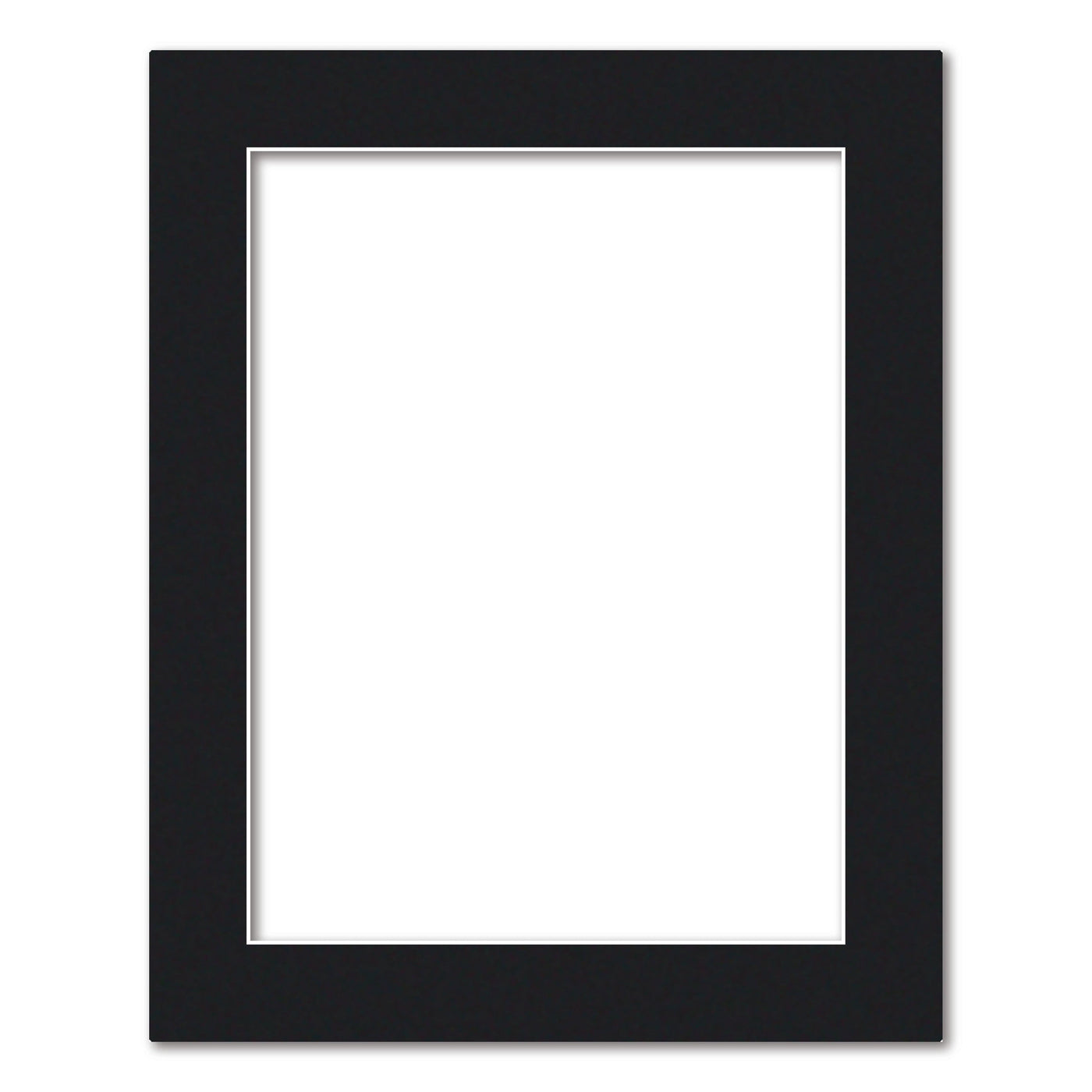 Photo Mat Board Kits - Black (10 pack) 16x20in (40.6x50.8cm) to suit 12x16in (30.5x40.6cm) image from our Mat Boards collection by Profile Australia