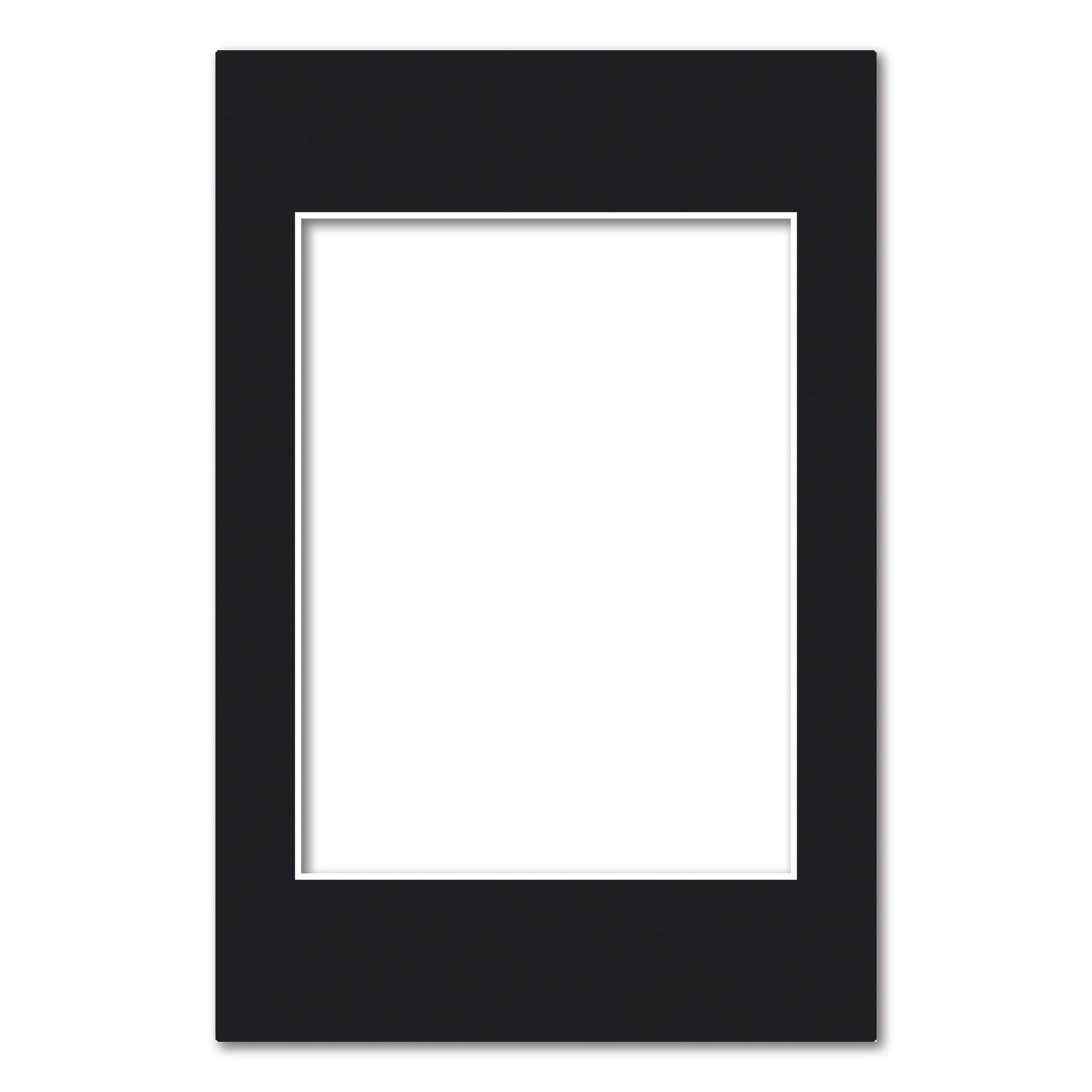 Photo Mat Board Kits - Black (10 pack) 8x12in (20.3x30.5cm) to suit 6x8in (15x20cm) image from our Mat Boards collection by Profile Products (Australia) Pty Ltd