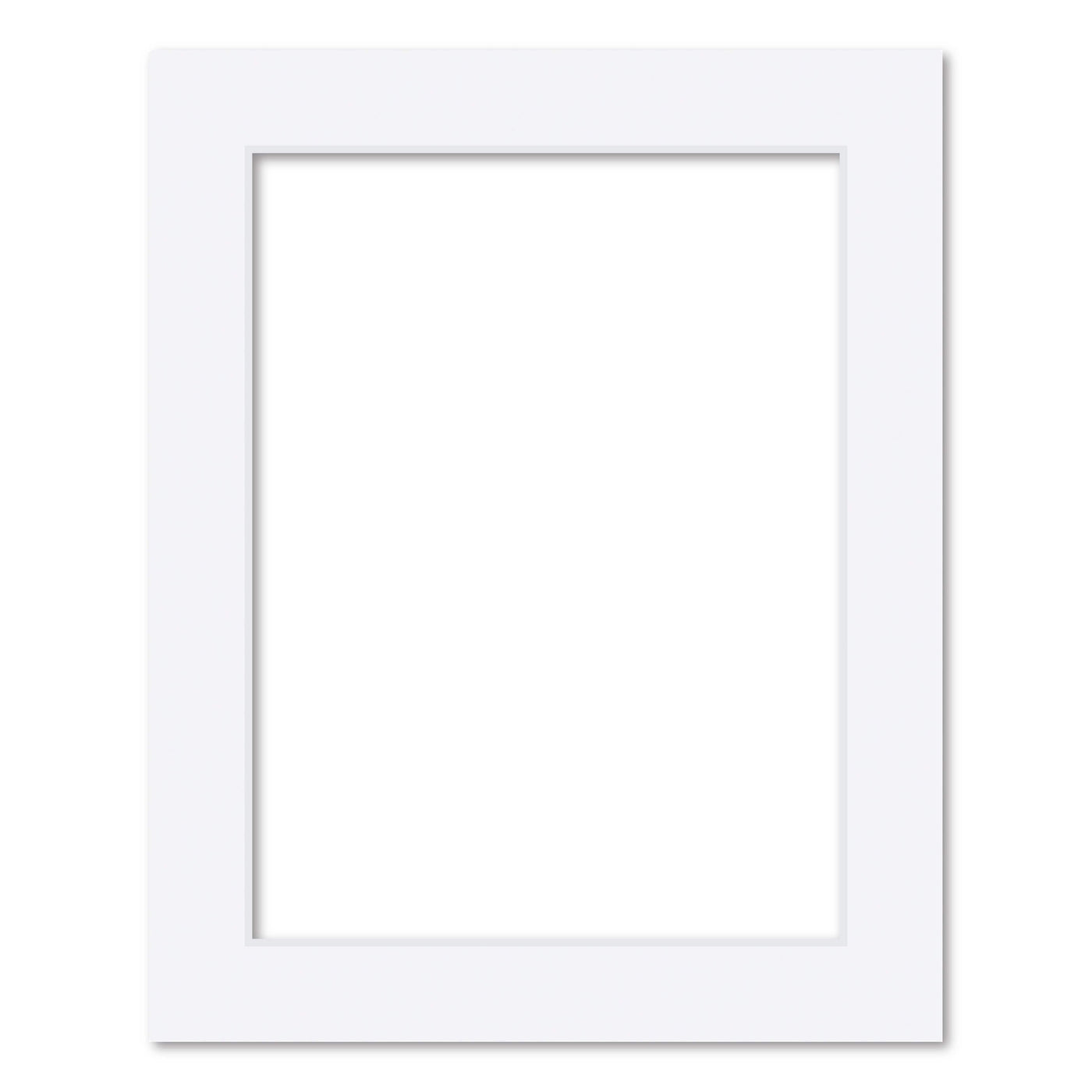 Photo Mat Board Kits - Ultimate White (10 pack) 8x10in (20.3x25.4cm) to suit 6x8in (15x20cm) from our Mat Boards collection by Profile Products (Australia) Pty Ltd