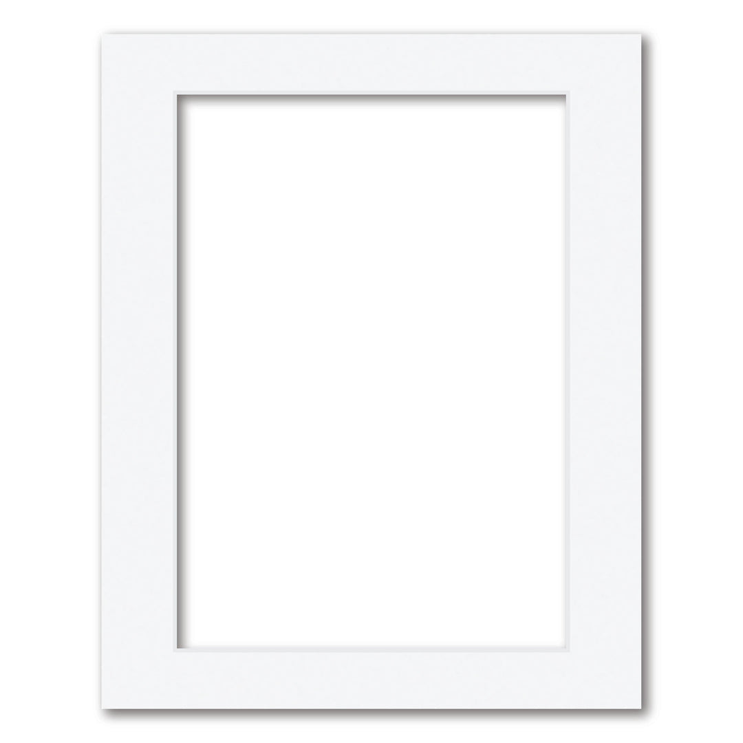 Photo Mat Board Kits - Ultimate White (10 pack) 8x10in (20.3x25.4cm) to suit A5 (15x21cm) image from our Mat Boards collection by Profile Products (Australia) Pty Ltd