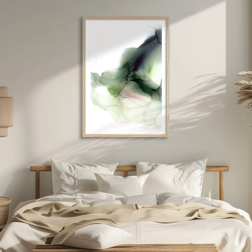 Pine II Abstract Wall Art Print by Julie Bill from our Australian Made Framed Wall Art, Prints & Posters collection by Profile Australia