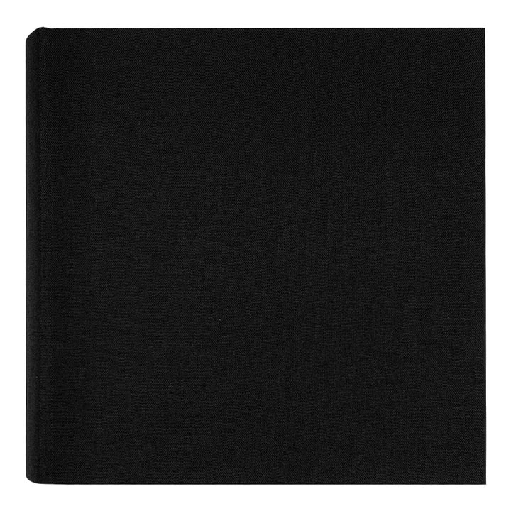 Plush Linen Black Slip-in Photo Album (200ph) - 2 Pack Bundle from our Photo Albums collection by Profile Products (Australia) Pty Ltd