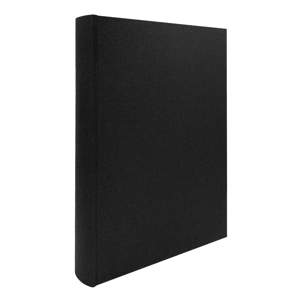 Plush Linen Black Slip-in Photo Album (300ph) - 2 Pack Bundle from our Photo Albums collection by Profile Products (Australia) Pty Ltd