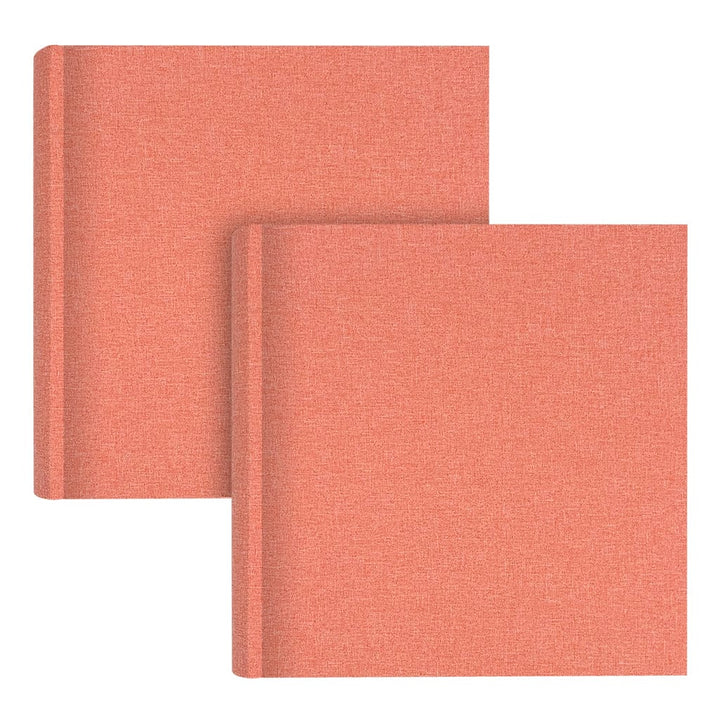 Plush Linen Blush Slip-in Photo Album (200ph) - 2 Pack Bundle from our Photo Albums collection by Profile Products (Australia) Pty Ltd