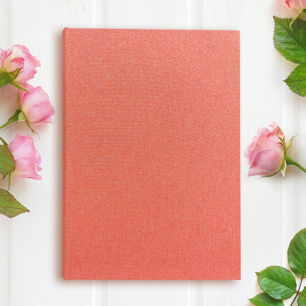 Plush Linen Blush Slip-in Photo Album 300 Photos from our Photo Albums collection by Profile Products Australia