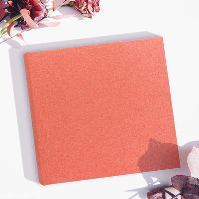 Plush Linen Blush Slip-in Photo Album from our Photo Albums collection by Profile Products Australia