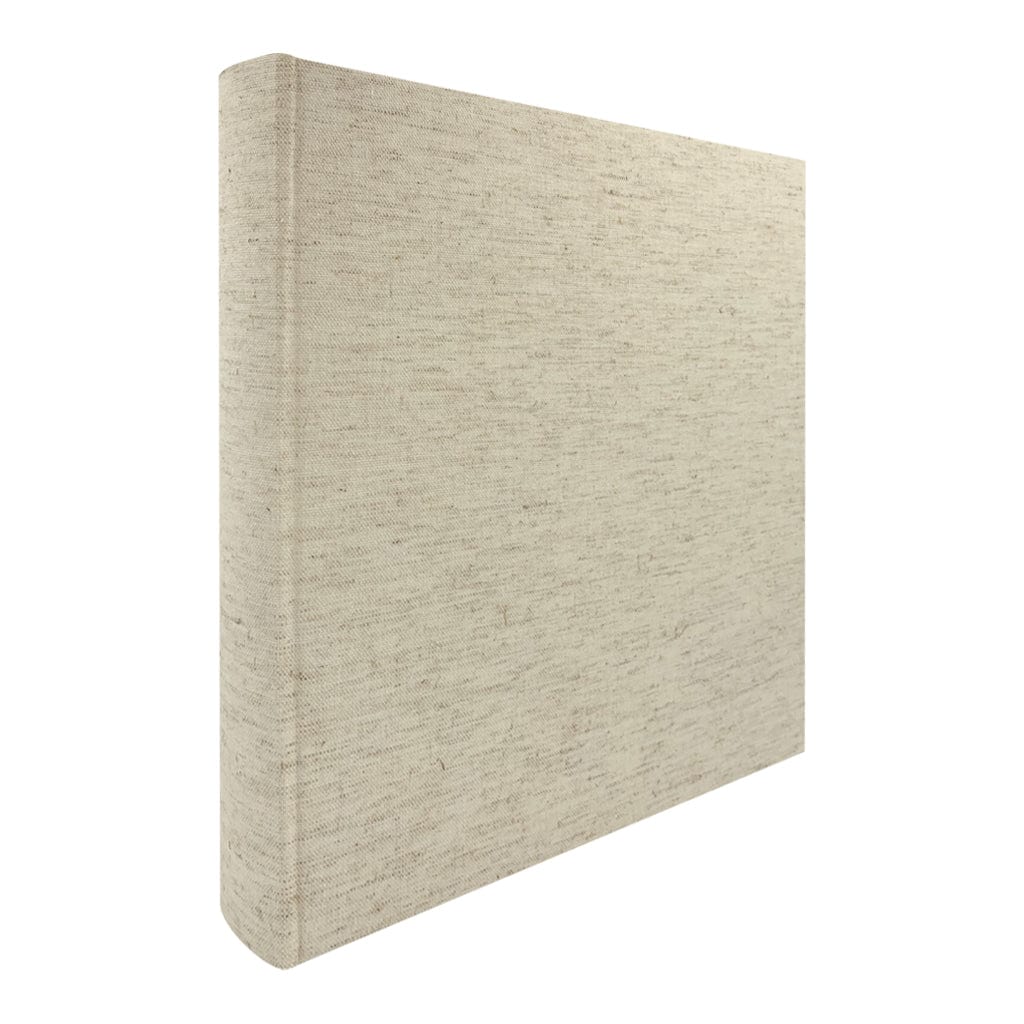 Plush Linen Cream Large Photo Album (500ph) - 2 Pack Bundle from our Photo Albums collection by Profile Products (Australia) Pty Ltd