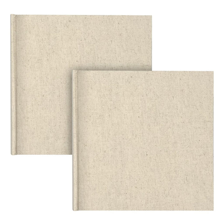 Plush Linen Cream Slip-in Photo Album (200ph) - 2 Pack Bundle from our Photo Albums collection by Profile Products (Australia) Pty Ltd