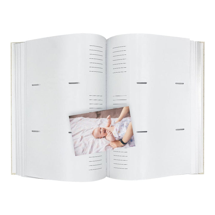 Plush Linen Cream Slip-in Photo Album (300ph) - 2 Pack Bundle from our Photo Albums collection by Profile Products (Australia) Pty Ltd