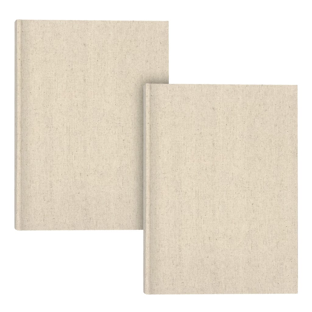 Plush Linen Cream Slip-in Photo Album (300ph) - 2 Pack Bundle from our Photo Albums collection by Profile Products (Australia) Pty Ltd