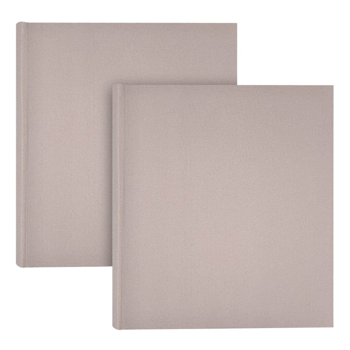 Plush Linen Dusk Large Photo Album (500ph) - 2 Pack Bundle from our Photo Albums collection by Profile Products (Australia) Pty Ltd