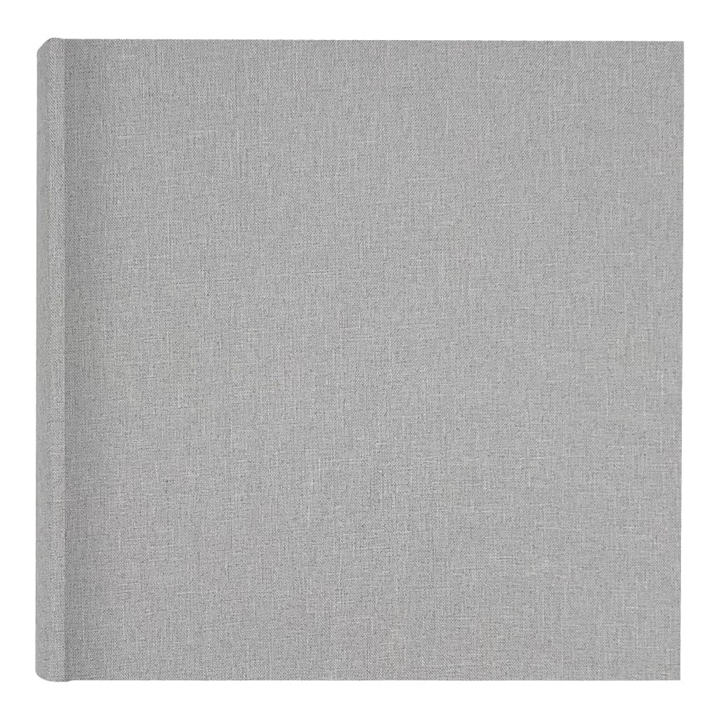 Plush Linen Grey Blue Slip-in Photo Album 200 Photos from our Photo Albums collection by Profile Products Australia