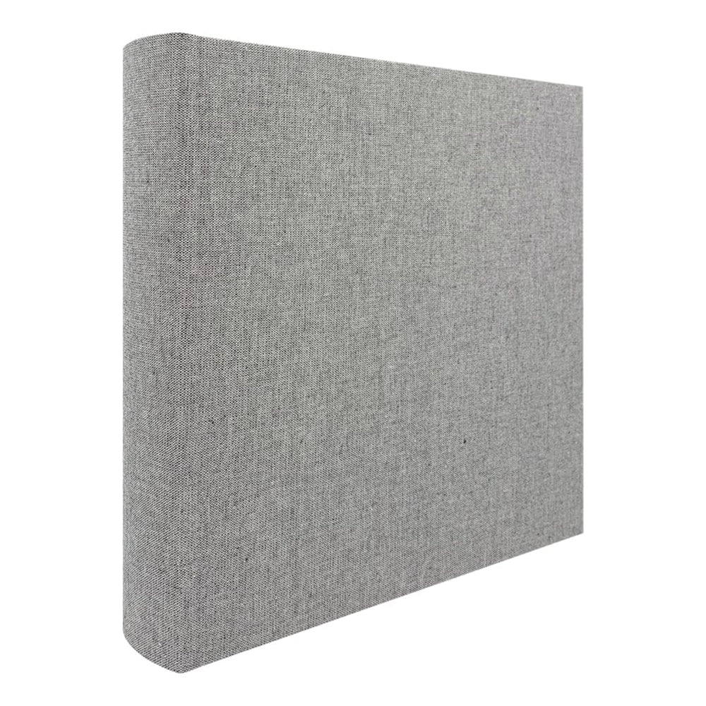 Plush Linen Grey Slip-in Photo Album (200ph) - 2 Pack Bundle from our Photo Albums collection by Profile Products (Australia) Pty Ltd