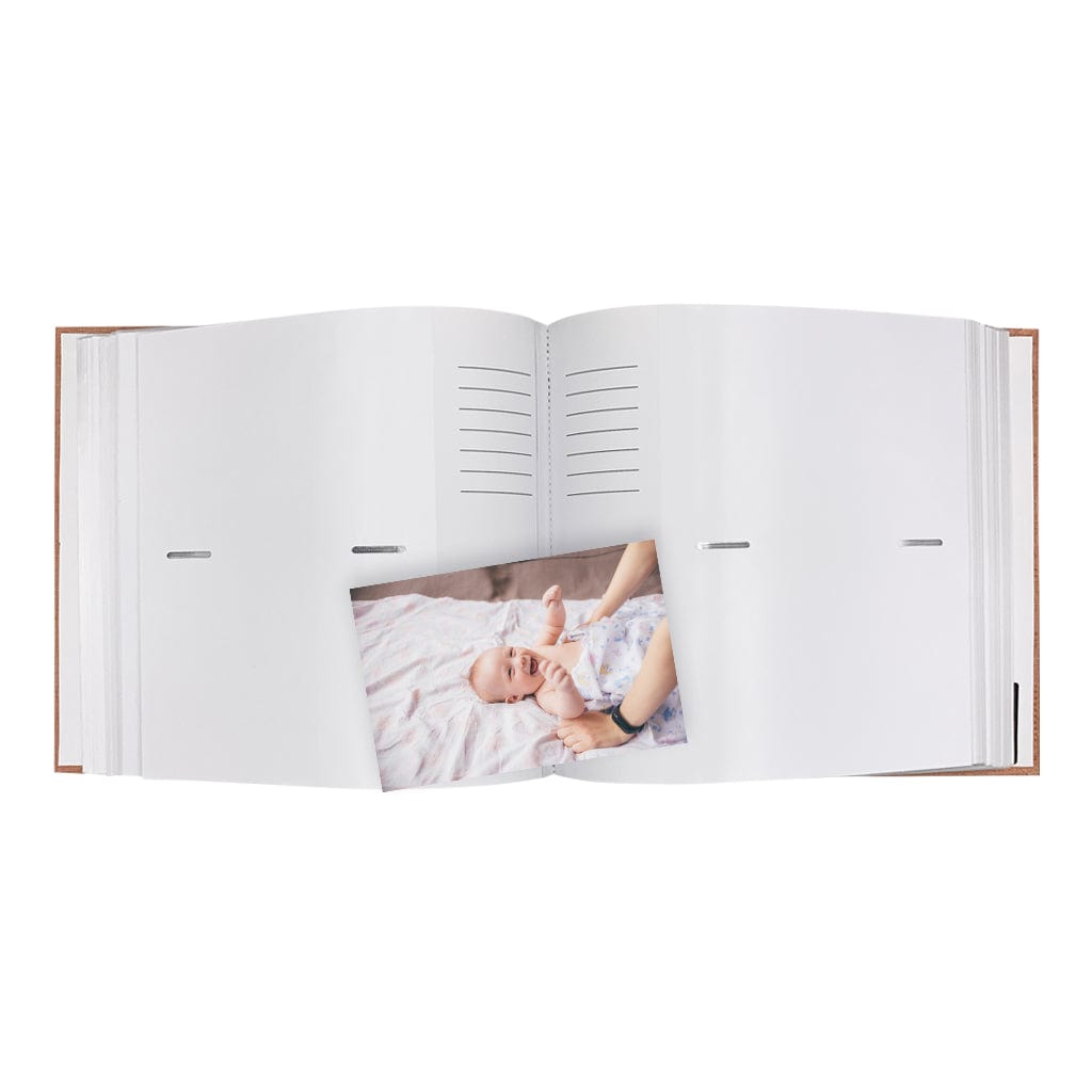 Plush Linen Nutmeg Slip-in Photo Album (200ph) - 2 Pack Bundle from our Photo Albums collection by Profile Products (Australia) Pty Ltd