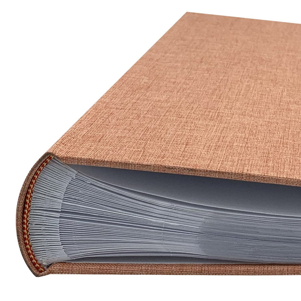 Plush Linen Nutmeg Slip-in Photo Album from our Photo Albums collection by Profile Products Australia