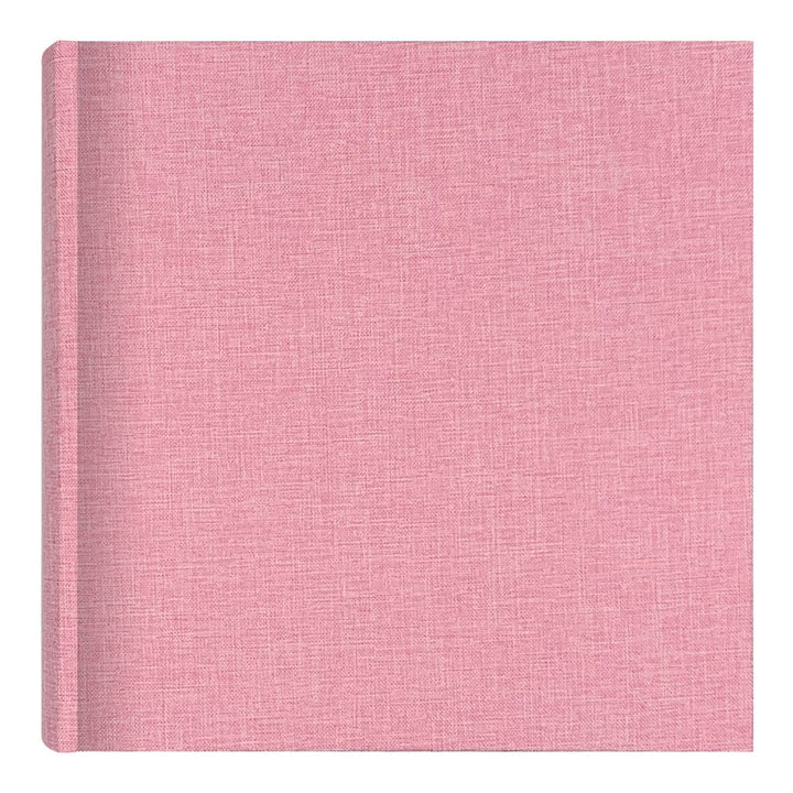 Plush Linen Pink Slip-in Photo Album 200 Photos from our Photo Albums collection by Profile Products Australia