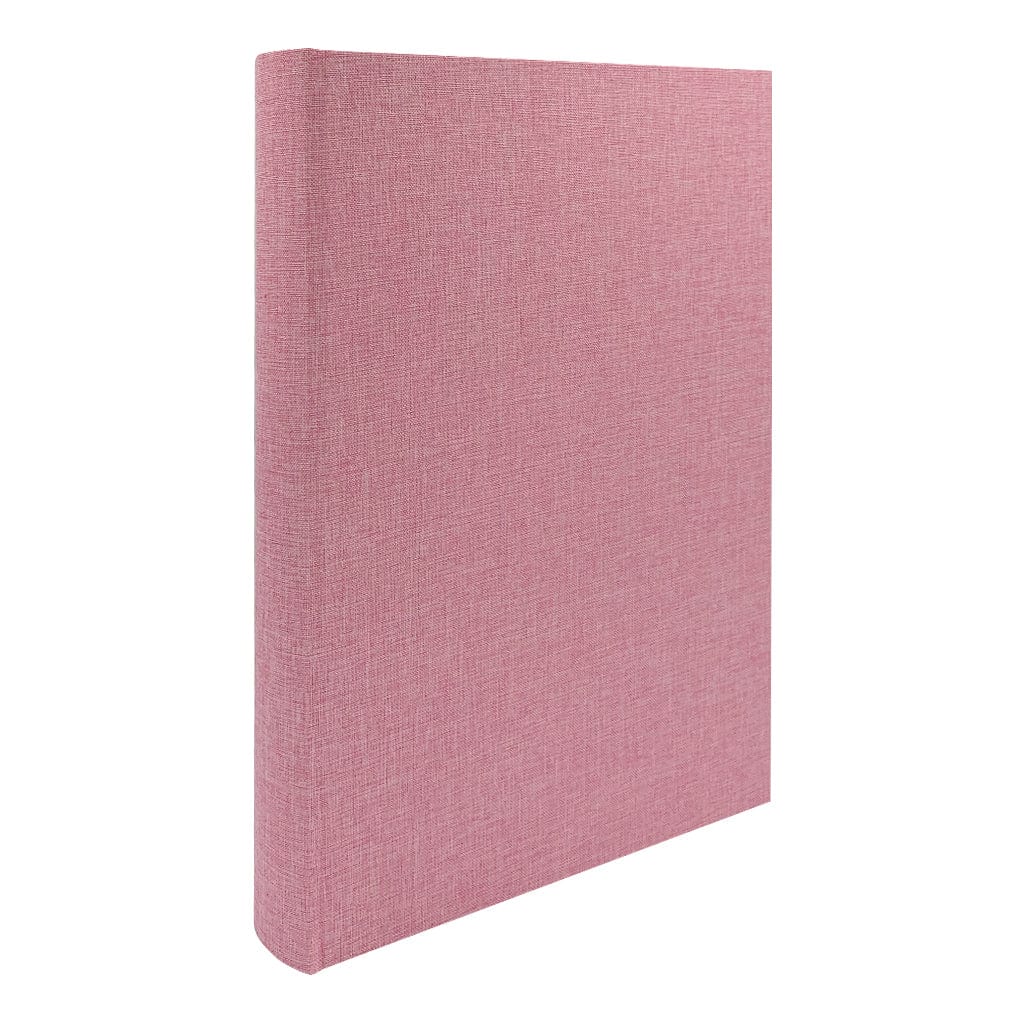 Plush Linen Pink Slip-in Photo Album 300 Photos from our Photo Albums collection by Profile Products Australia