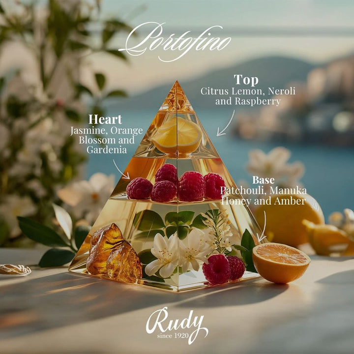 Portofino Oil Diffuser - Jasmine, Gardenia and Raspberry - 500ml from our Oil Diffuser collection by Rudy Profumi