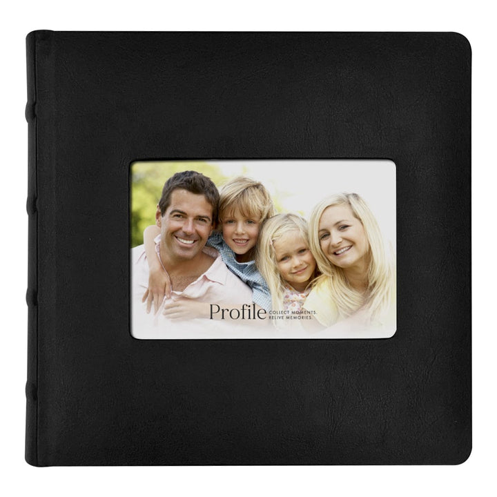 Prestige Black Leather Slip-in Photo Album 200 Photos from our Photo Albums collection by Profile Products (Australia) Pty Ltd