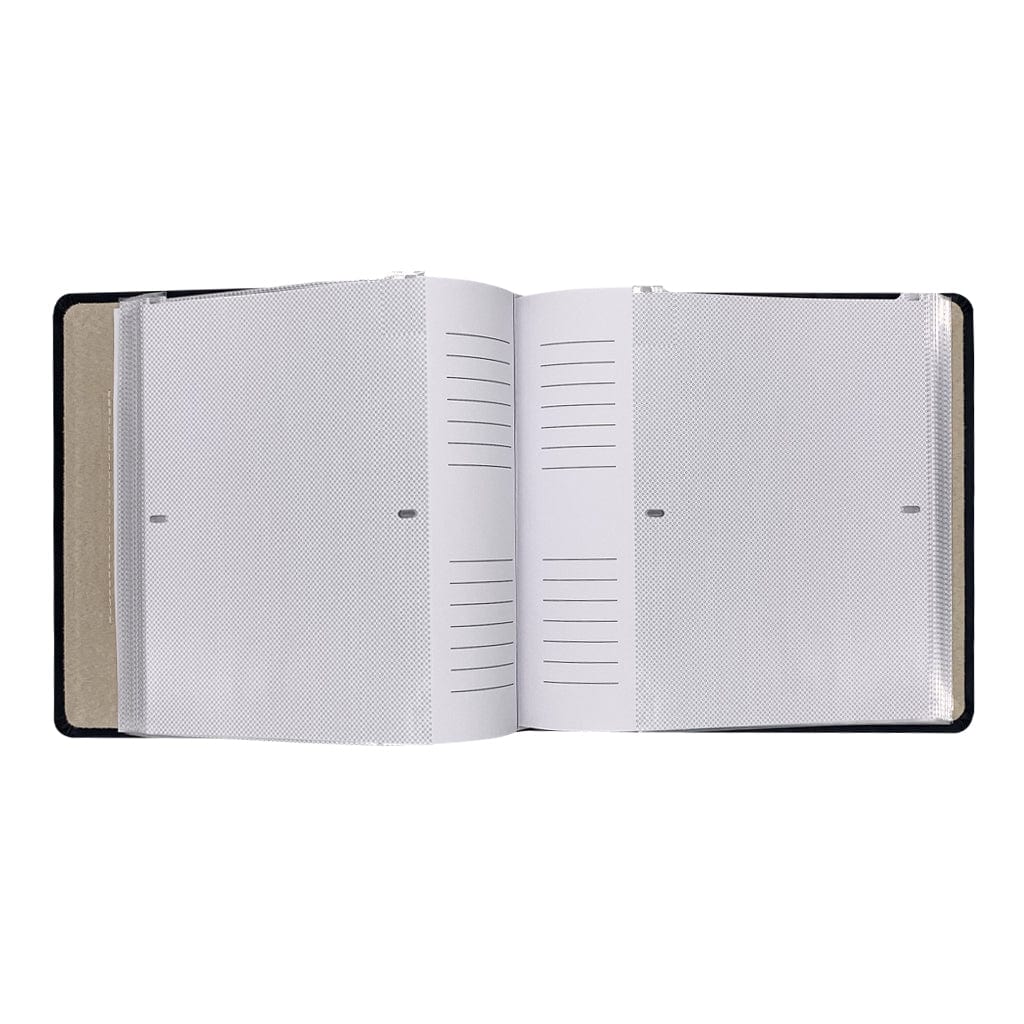 Prestige Black Leather Slip-in Photo Album 200 Photos from our Photo Albums collection by Profile Products (Australia) Pty Ltd