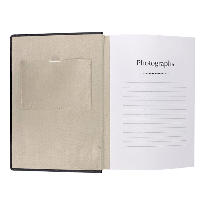 Prestige Black Leather Slip-in Photo Album 300 Photos from our Photo Albums collection by Profile Products (Australia) Pty Ltd