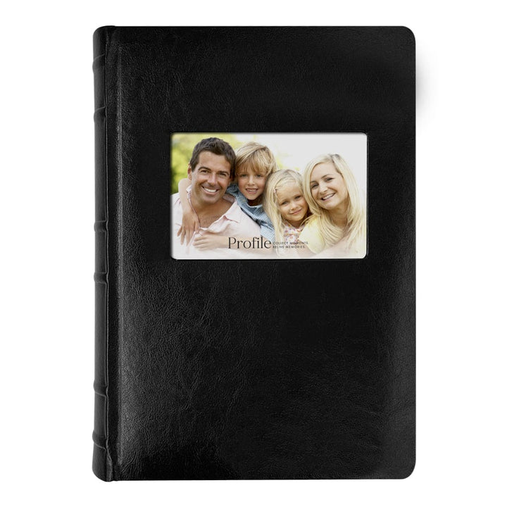 Prestige Black Leather Slip-in Photo Album 300 Photos from our Photo Albums collection by Profile Products (Australia) Pty Ltd