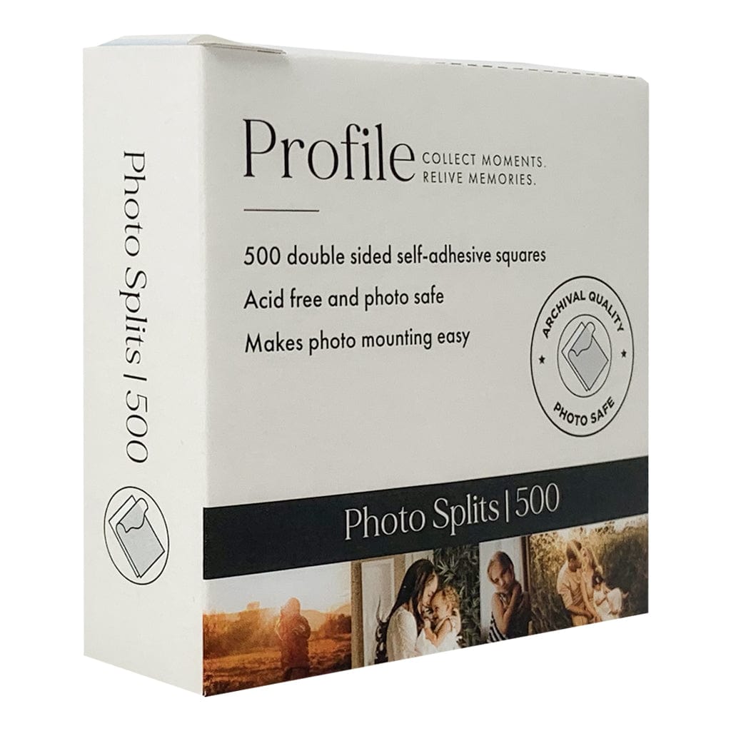 Profile Adhesive Photo Splits 500pk (Bulk 3 Pack Bundle) from our Photo Mounting Accessories collection by Profile Products (Australia) Pty Ltd