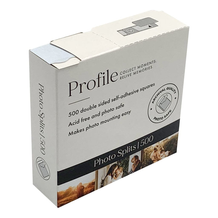 Profile Adhesive Photo Splits 500pk (Bulk 3 Pack Bundle) from our Photo Mounting Accessories collection by Profile Products (Australia) Pty Ltd