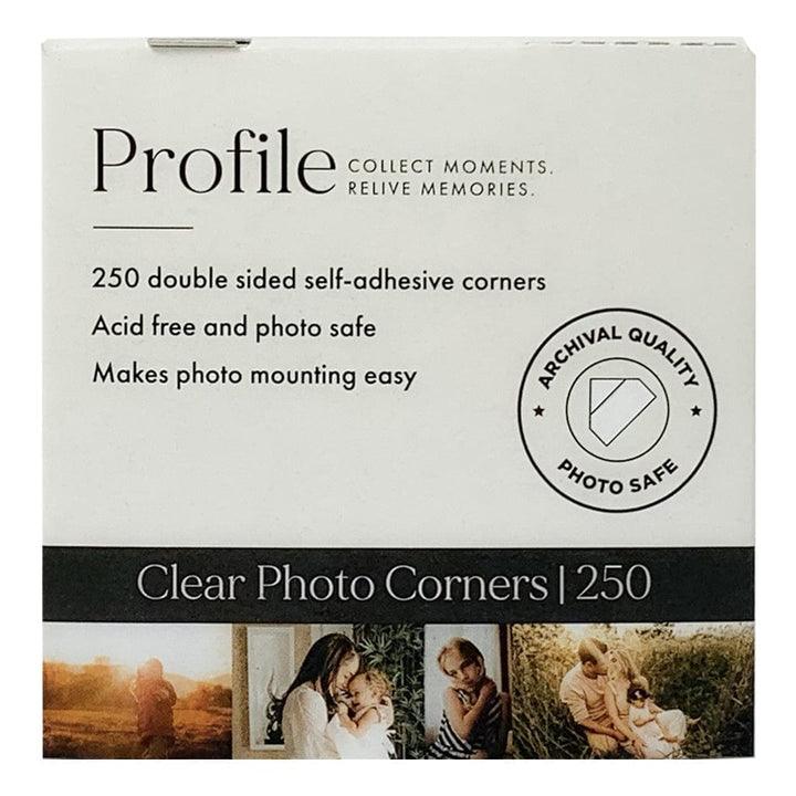 Profile Archival Photo Corner Stickers (pk250) from our Photo Mounting Accessories collection by Profile Products (Australia) Pty Ltd