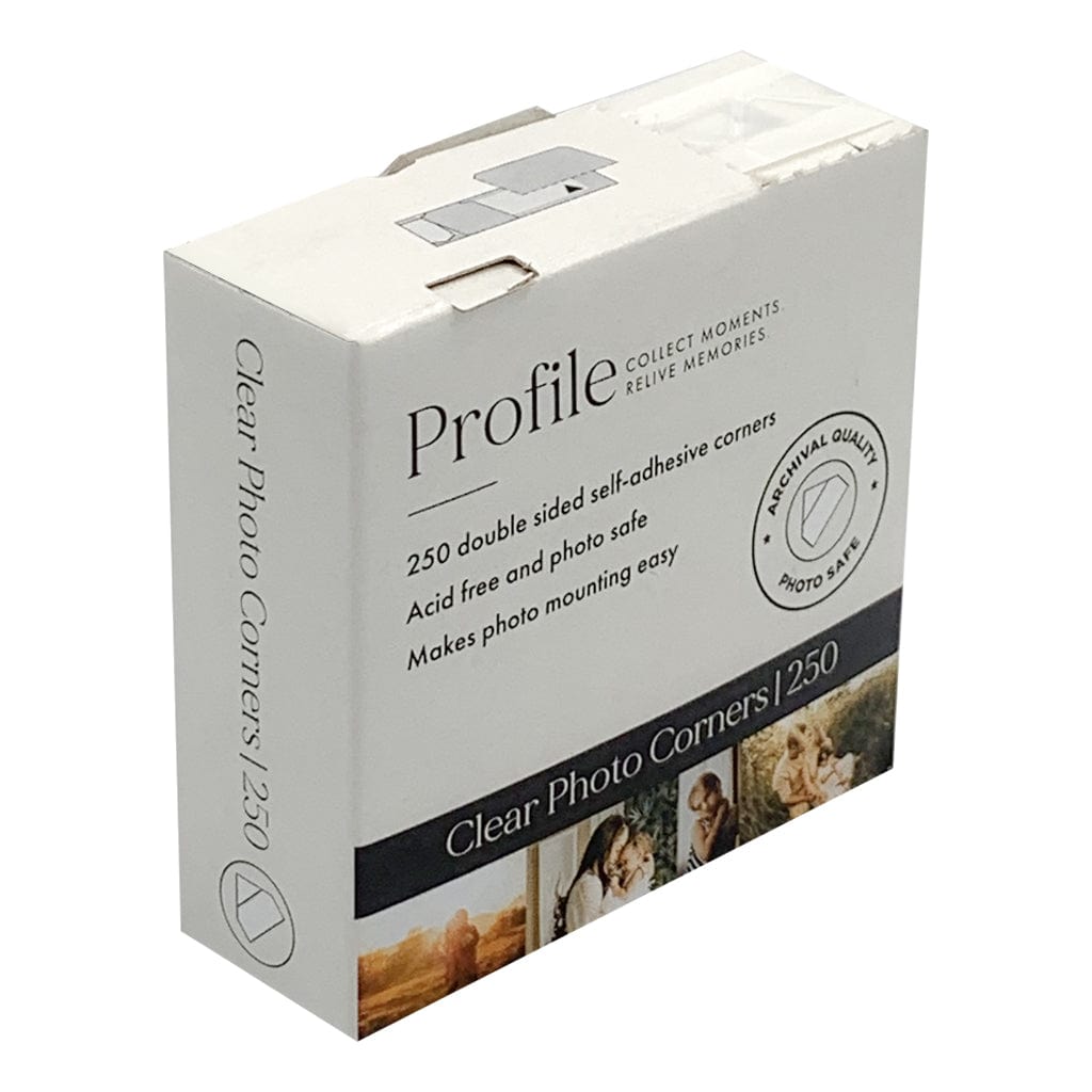 Profile Archival Photo Corner Stickers (pk250) from our Photo Mounting Accessories collection by Profile Products (Australia) Pty Ltd