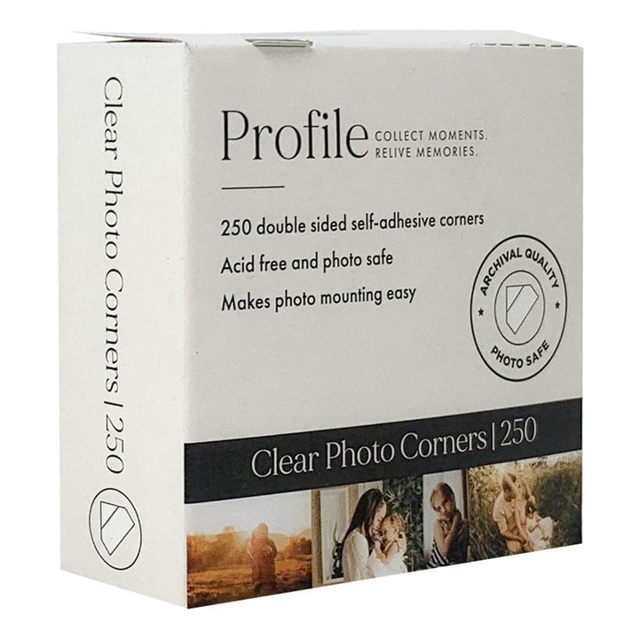 Profile Archival Photo Corner Stickers (pk250) from our Photo Mounting Accessories collection by Profile Products (Australia) Pty Ltd
