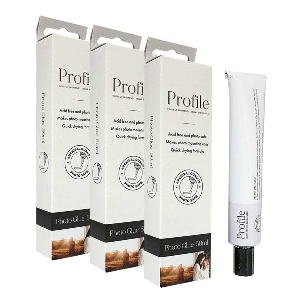 Profile Removable Liquid Photo Mounting Glue 50ml (Bulk 3 Pack Bundle) from our Photo Mounting Accessories collection by Profile Products (Australia) Pty Ltd